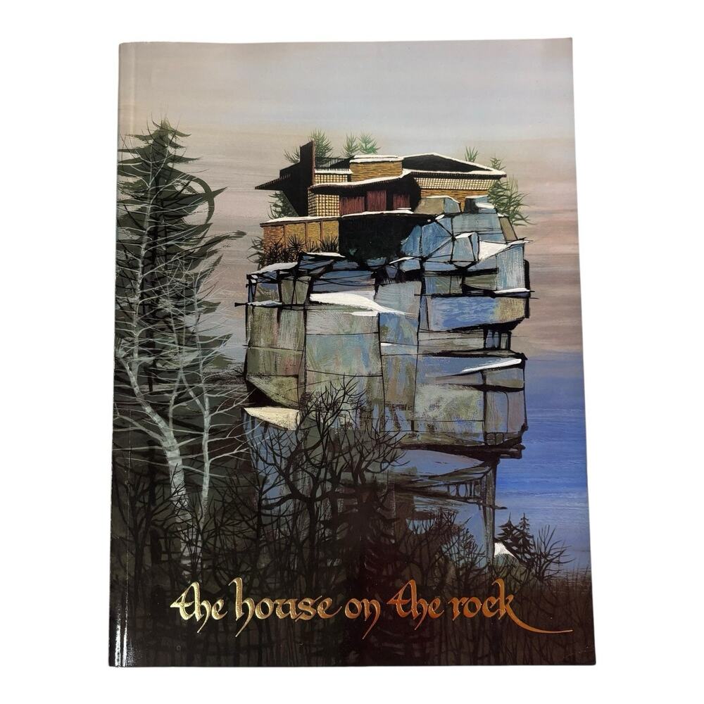VTG 1988 "The House On The Rock" Souvenir Photo Book Spring Green WI Vintage 80s